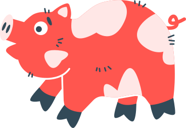 cerdo PNG, SVG