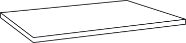 Piano del tavolo rettangolare bianco PNG, SVG