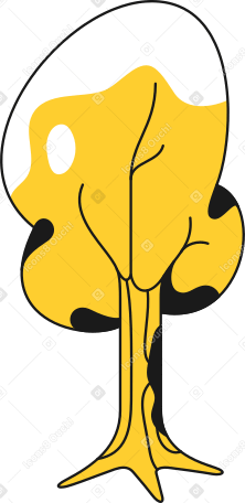 Среднее дерево в PNG, SVG