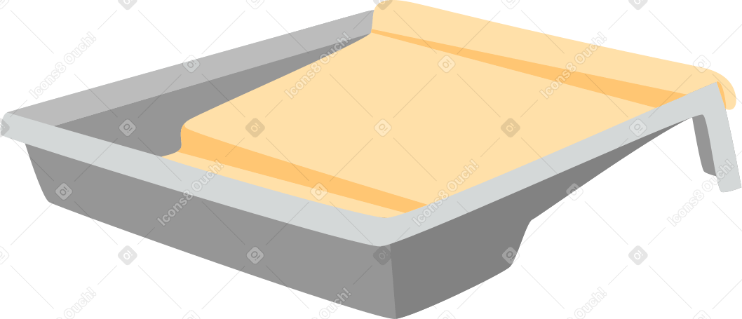 paint tray Illustration in PNG, SVG