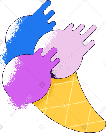 icecream big Illustration in PNG, SVG