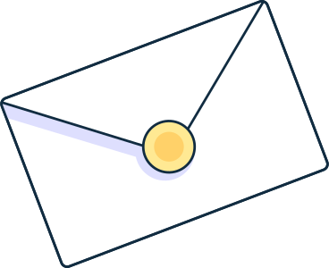 envelope with seal PNG, SVG
