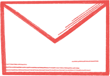 red envelope with a letter PNG, SVG