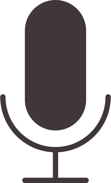 Online microphone icon PNG, SVG