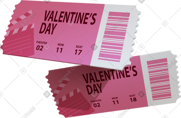 Cinema tickets PNG, SVG