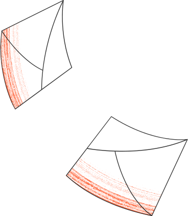 Envelope dividido PNG, SVG