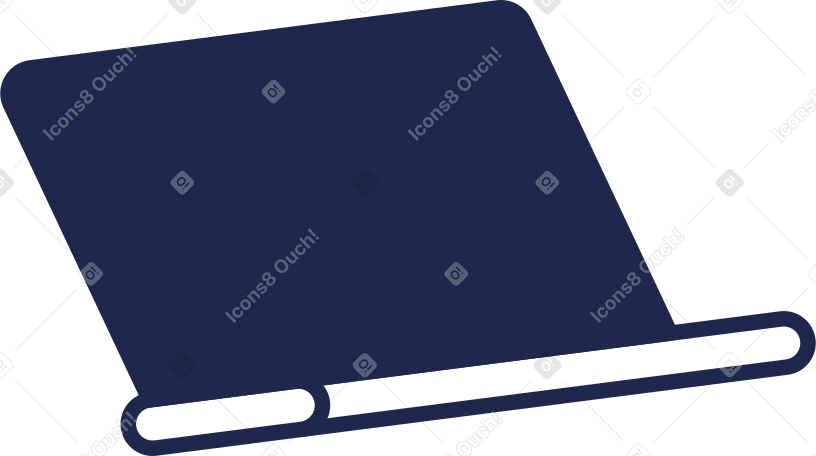 노트북 열기 PNG, SVG