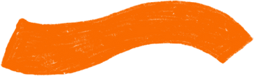 Orangefarbenes konfettiband PNG, SVG