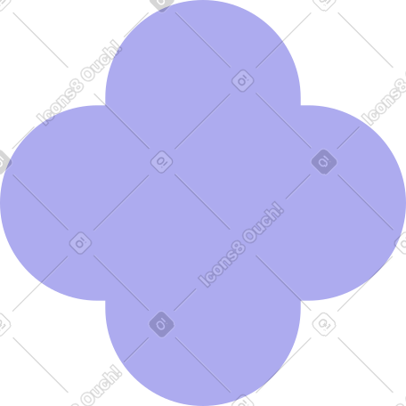 purple quatrefoil PNG, SVG