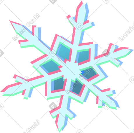 雪花 PNG, SVG