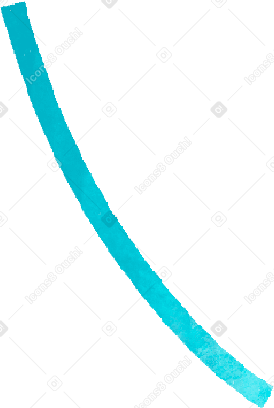 blue line in a semicircle в PNG, SVG