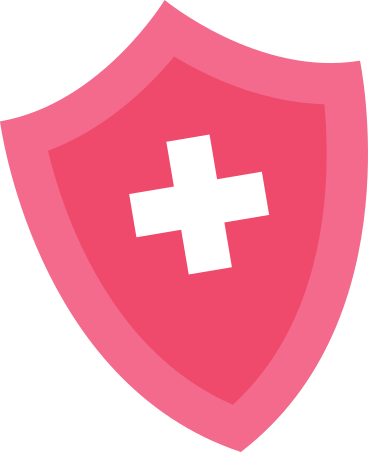 protective shield with a cross PNG, SVG