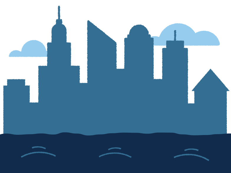 City Clipart illustration in PNG, SVG