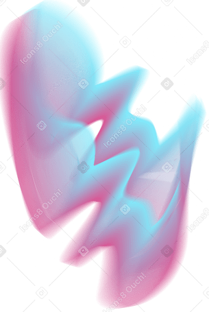 neon abstract lines PNG、SVG