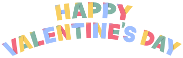 Lettering happy valentine's day! PNG, SVG