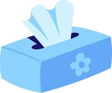 box with paper tissues PNG, SVG
