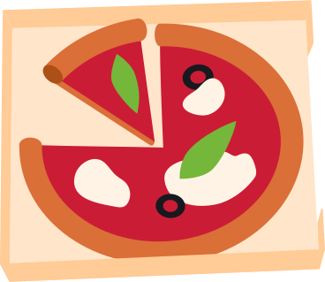 Pizza in scatola PNG, SVG