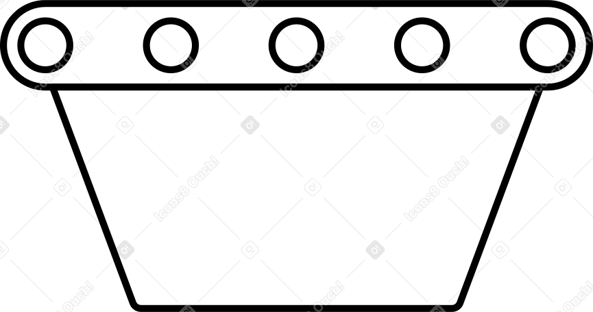 conveyor delivery Illustration in PNG, SVG