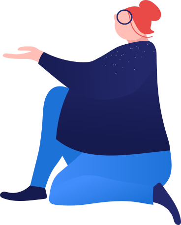 fat woman sitting PNG, SVG