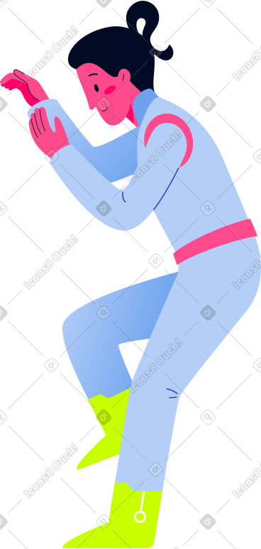 工作服的女人 PNG, SVG