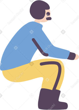 man on a bike Illustration in PNG, SVG