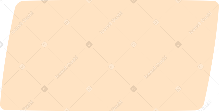 beige tilted rectangle PNG, SVG