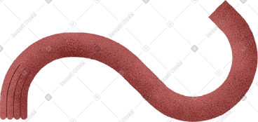 Tanned arm in the shape of a wave PNG, SVG