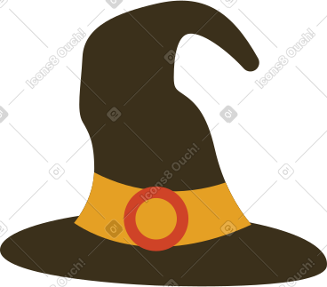 女巫帽 PNG, SVG