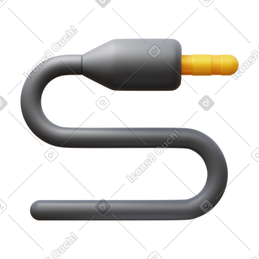 Audio cable PNG, SVG