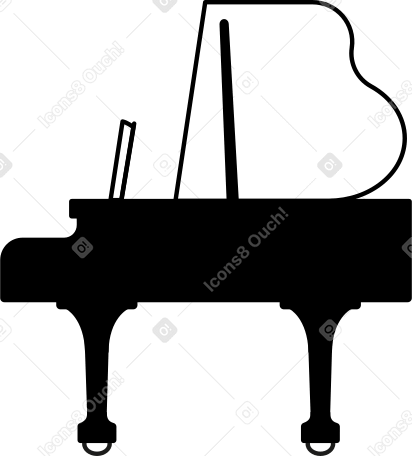 black piano в PNG, SVG