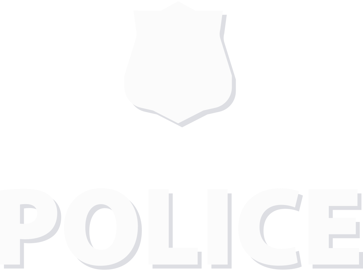 Police sign Illustration in PNG, SVG