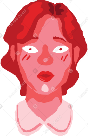 surprised woman PNG, SVG