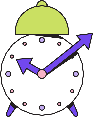 alarm animated illustration in GIF, Lottie (JSON), AE