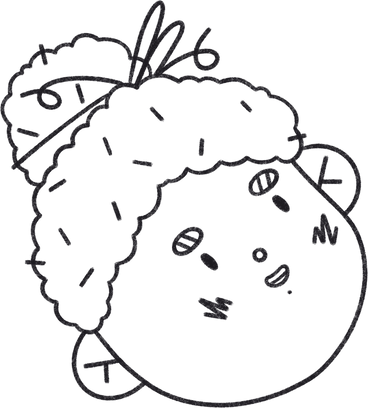 girl with an african hairstyle PNG, SVG