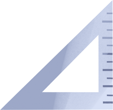 triangular ruler for geometry PNG, SVG