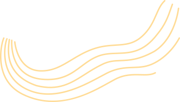 Geschwungene gelbe linien PNG, SVG