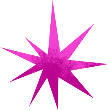 textured pink star PNG, SVG