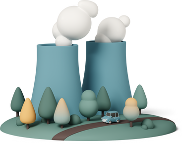 cooling towers PNG, SVG