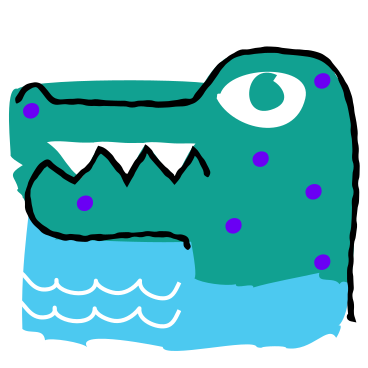 Crocodile PNG, SVG