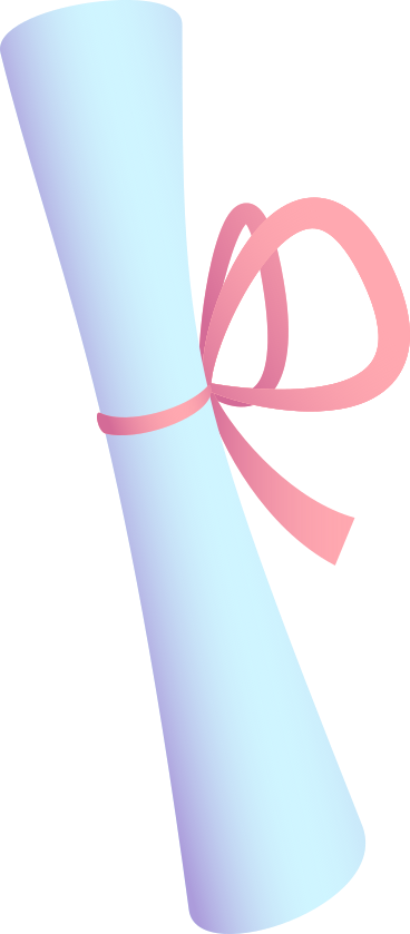 diploma with ribbon PNG, SVG