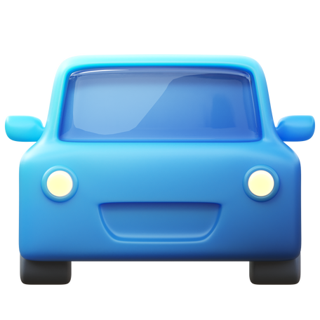 blue car Illustration in PNG, SVG