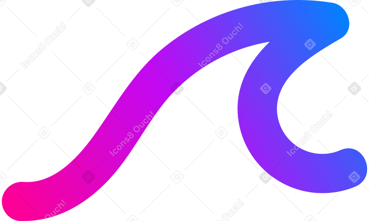 Wavy line Illustration in PNG, SVG