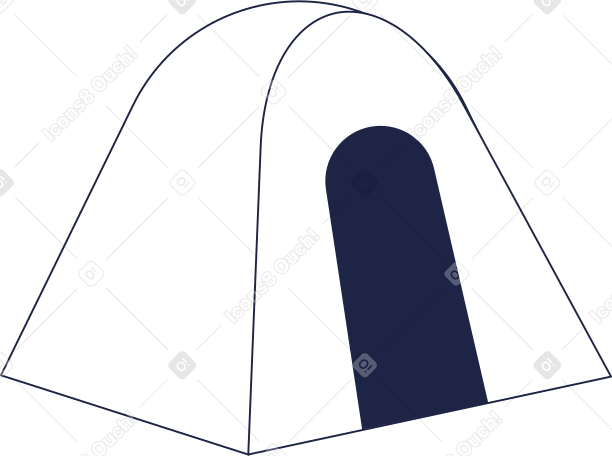 旅游帐篷 PNG, SVG