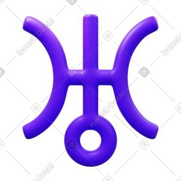 Uranus symbol PNG, SVG