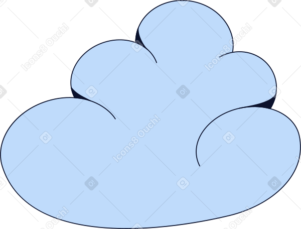 gros nuage PNG, SVG