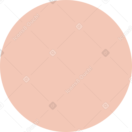 оранжевый круг в PNG, SVG