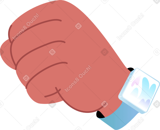 Mão com relógio inteligente PNG, SVG