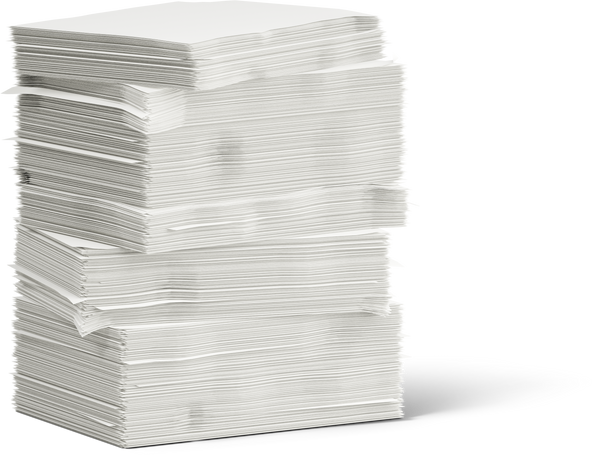 Illustration stack of paper aux formats PNG, SVG