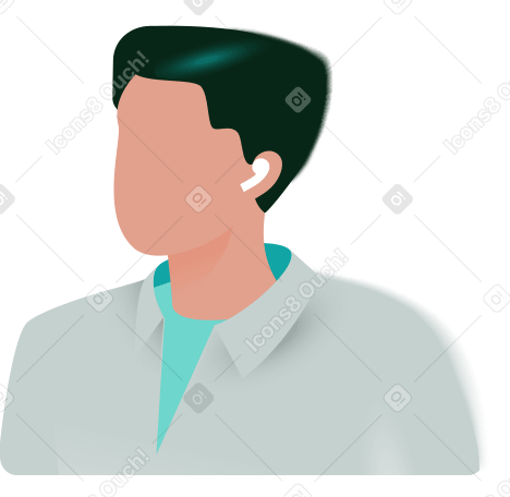 male avatar PNG, SVG