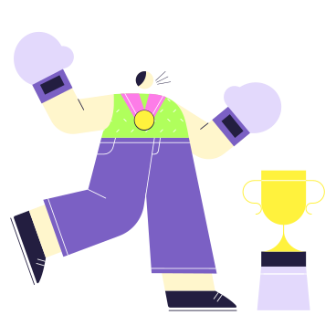 Boxing Champion PNG, SVG